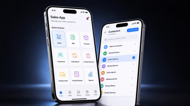 Sales App preview 1